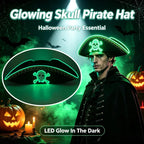 LED Light-Up Pirate Hat & Party Mask – costume accessories photo 2