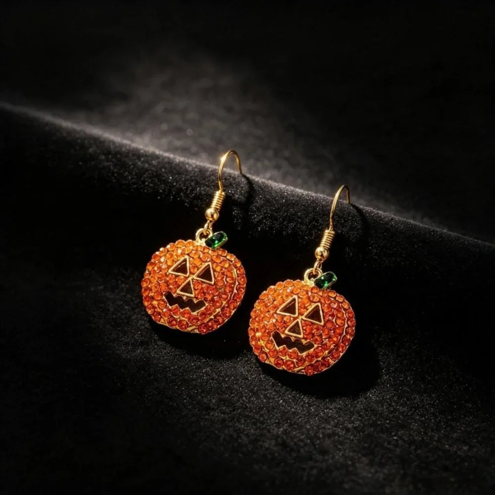 Funny Pumpkin Earrings – photo 3