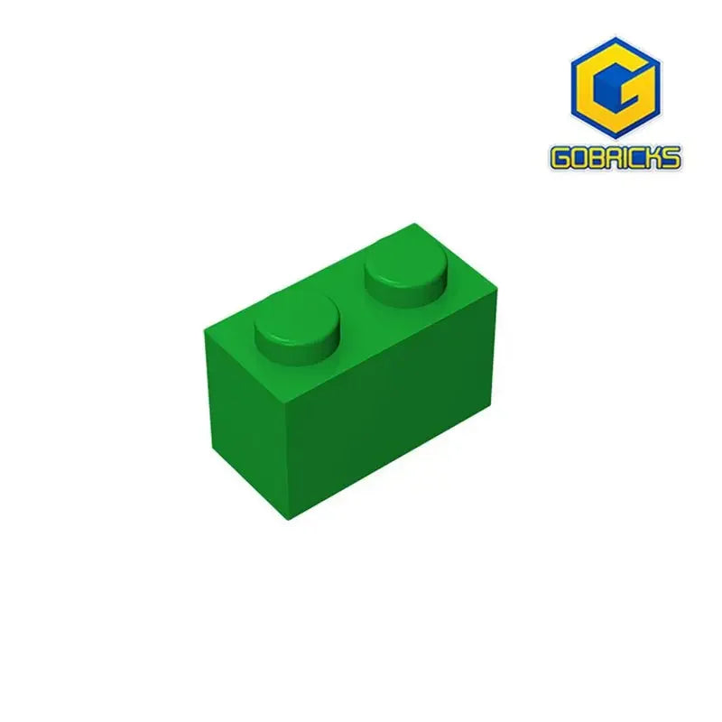 1 x 2 Brick (No Bottom Tube) – Part 3004 / 3065 / 35743, Compatible with Major Brick Brands, Sold per Piece
