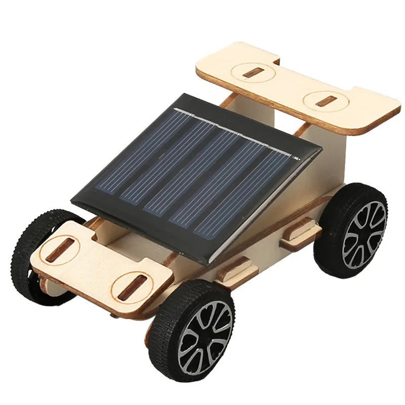 Solar-Powered Car & Lunar Rover DIY Wooden Model Kits – stem kit photo 27