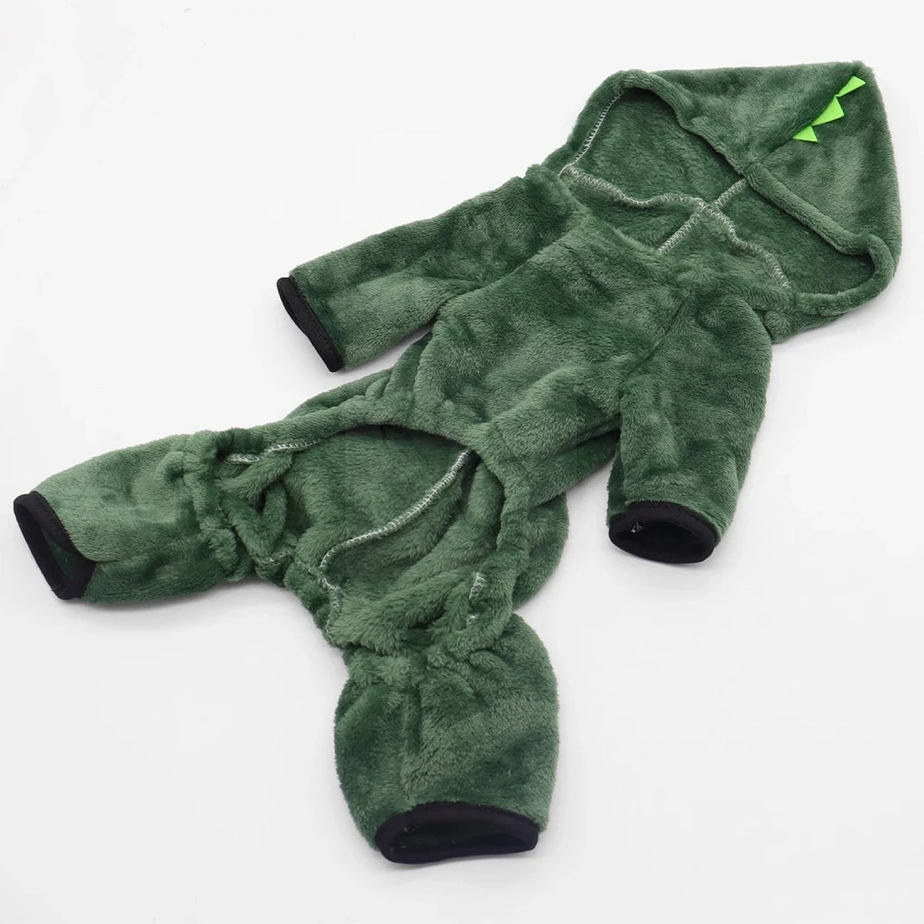 Dinosaur Pet Costume Hoodie – pet apparel photo 3