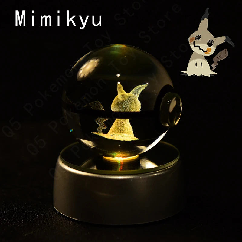 Pokémon 3D Crystal Ball Night Light – photo 14