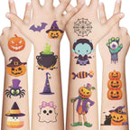 Halloween Pumpkin Temporary Tattoos – photo 3
