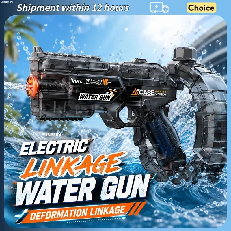 Electric Water Gun with Flashing Muzzle Light – photo 4