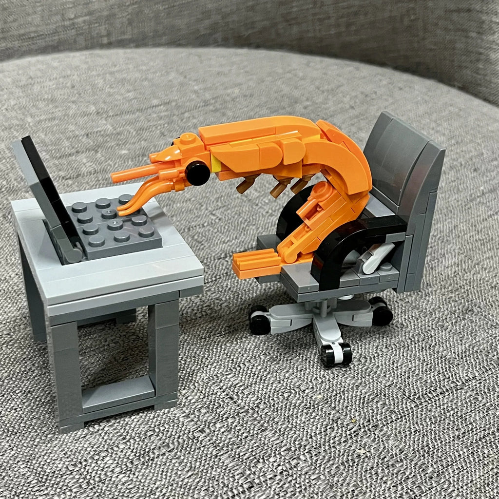 MOC Shrimp Building Block Figure – building toy photo 4