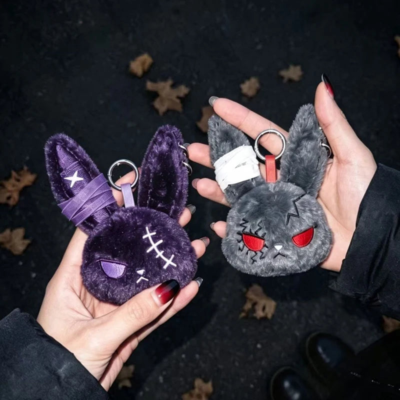Gothic Bunny Plush Keychain – photo 25