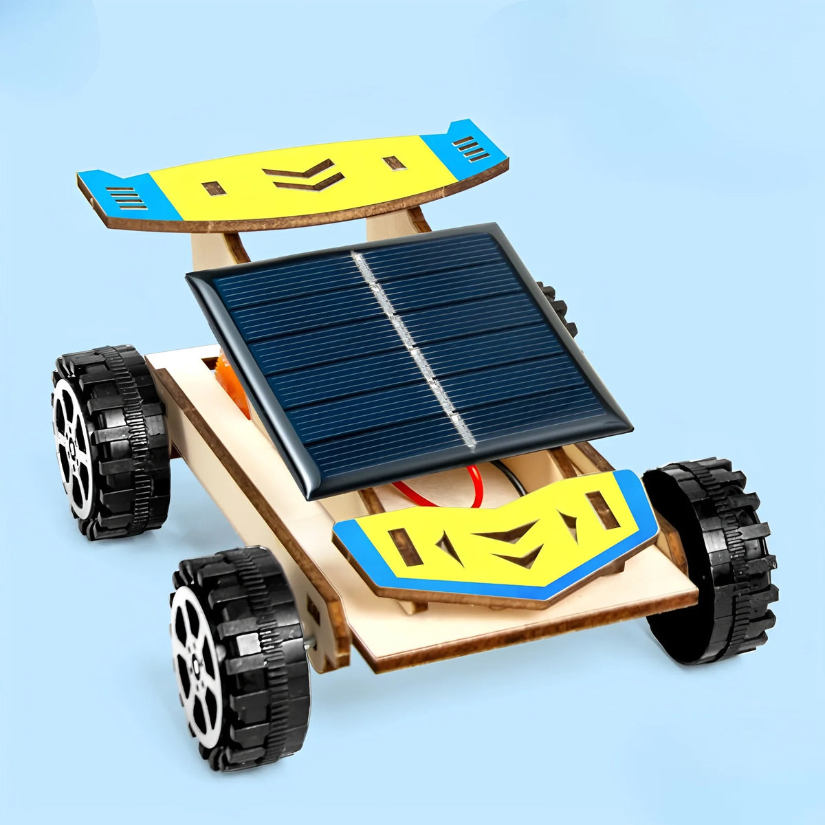 Solar-Powered Car & Lunar Rover DIY Wooden Model Kits – stem kit photo 25
