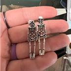 Halloween Skull & Bloody Dagger Earrings – photo 6