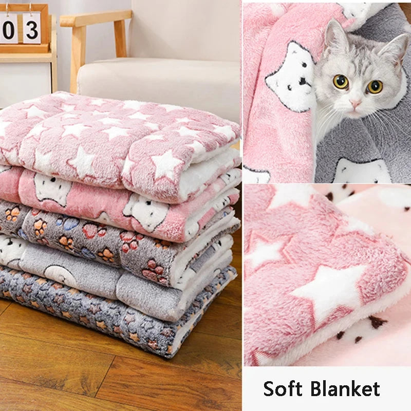Thick Plush Pet Mat for Cats & Dogs – pet beds photo 3