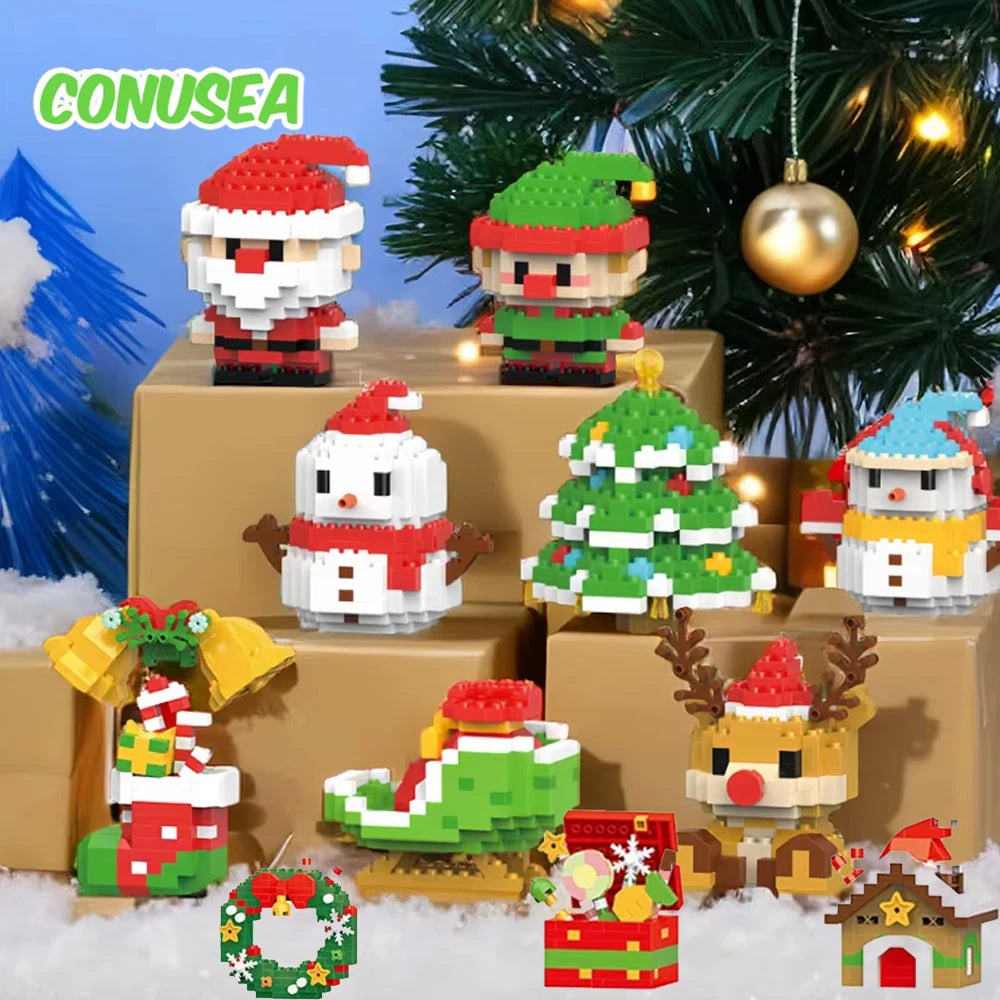 Christmas Micro Building Block Sets – building toys photo 2