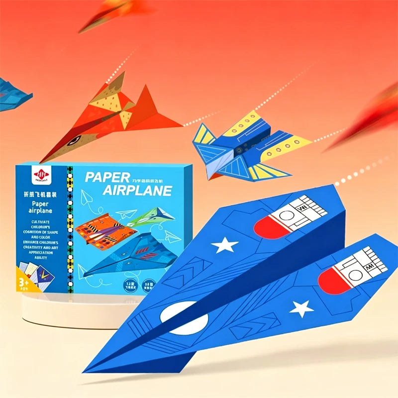 36-Sheet Paper Airplane Origami Kit – craft kits photo 3