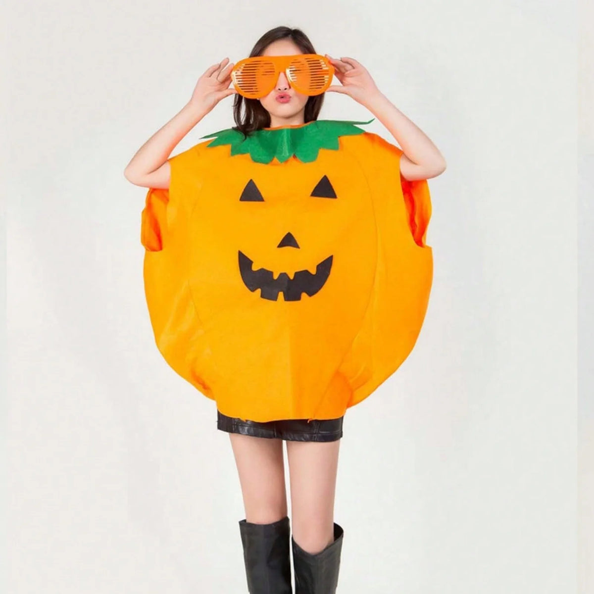 Women's Pumpkin Halloween Costume Set – photo 3