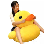 Big Yellow Duck Plush Toy – Soft Cuddly Stuffed Duck (20–50 cm)