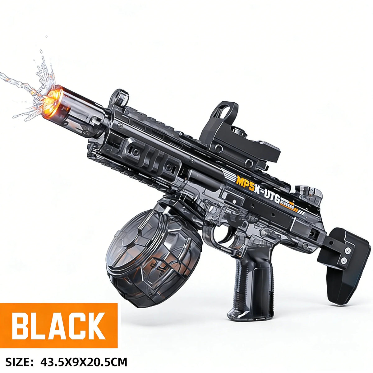 Electric Water Gun with Recoil & LED Lights – photo 4