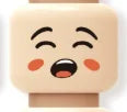 Minifigure Face Heads for Building Bricks – building toy photo 40