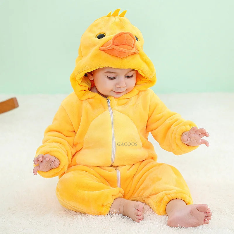Baby Animal Kigurumi Romper Costume – baby costume photo 19