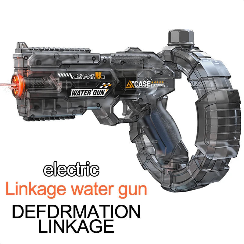 Electric Water Gun with Automatic Water Suction – Powerful Squirt Blaster for Adults & Kids, 5 Styles