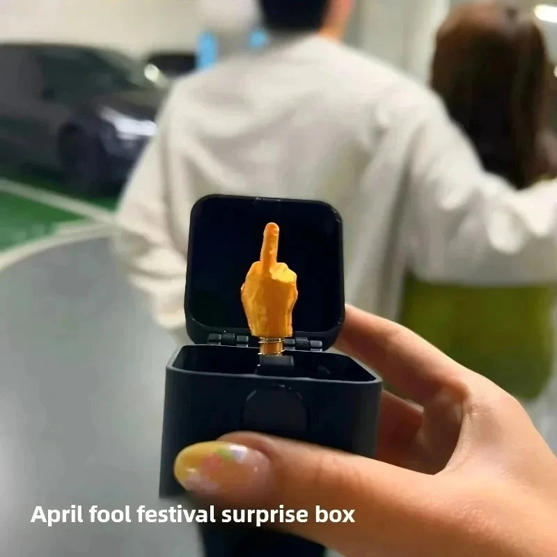 Middle Finger in a Box – novelty gift photo 2