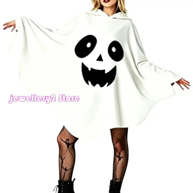 Hooded Ghost Poncho Costume – photo 6