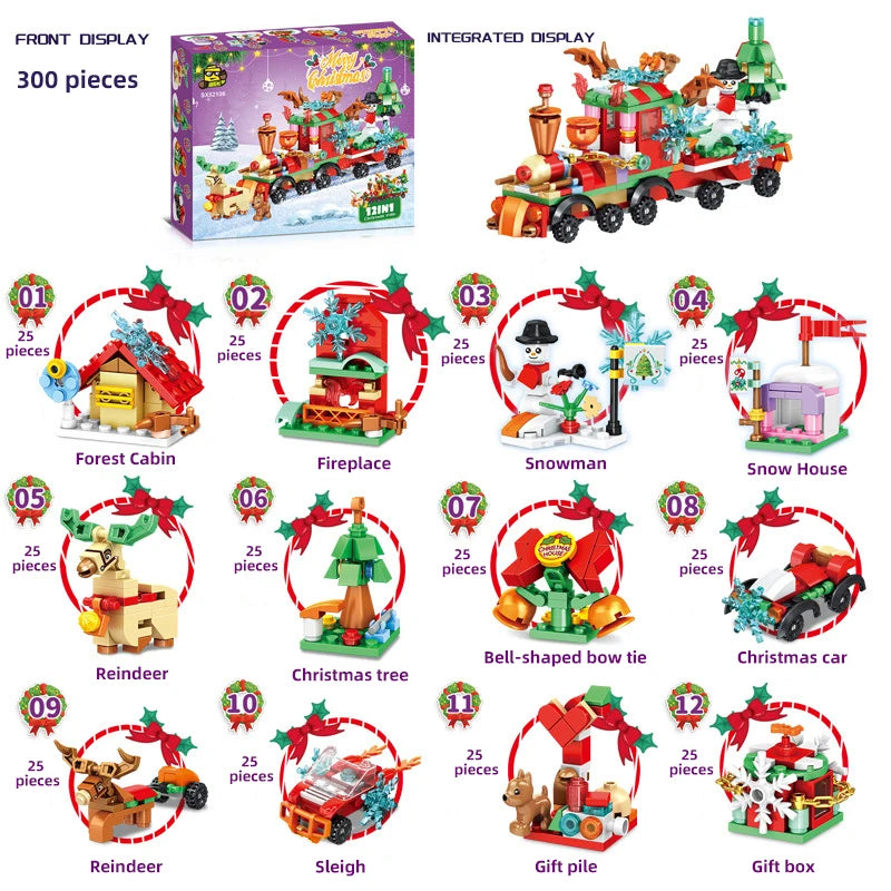 Christmas Micro Building Block Sets – building toys photo 17