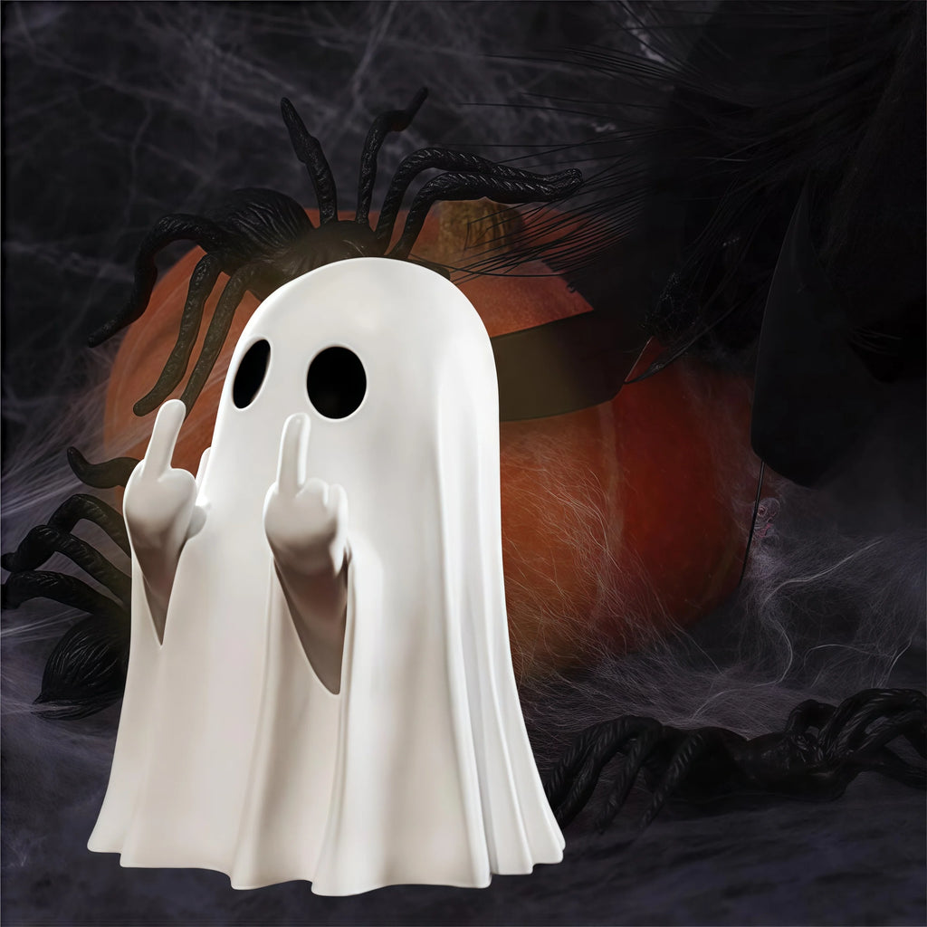 Middle Finger Ghost Statue – figurine photo 4