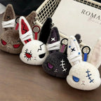 Gothic Bunny Plush Keychain – photo 2