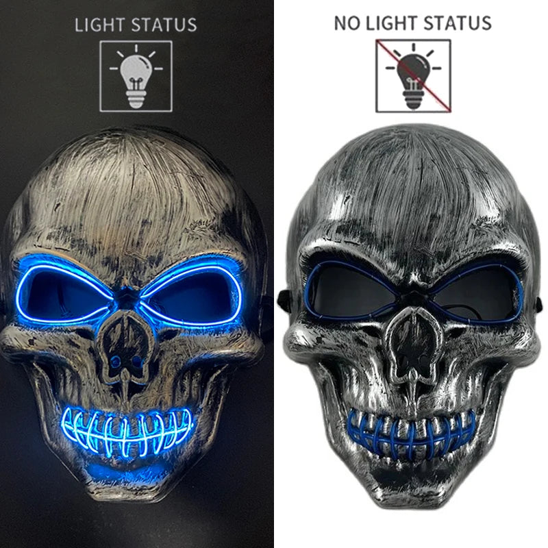 LED Light-Up Pirate Hat & Party Mask – costume accessories photo 11