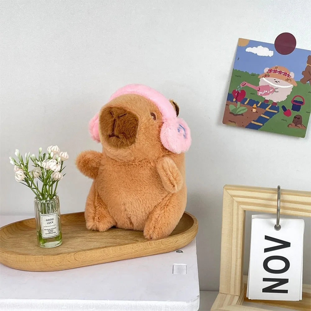 Cute Capybara Plush Keychain – plush toy photo 21