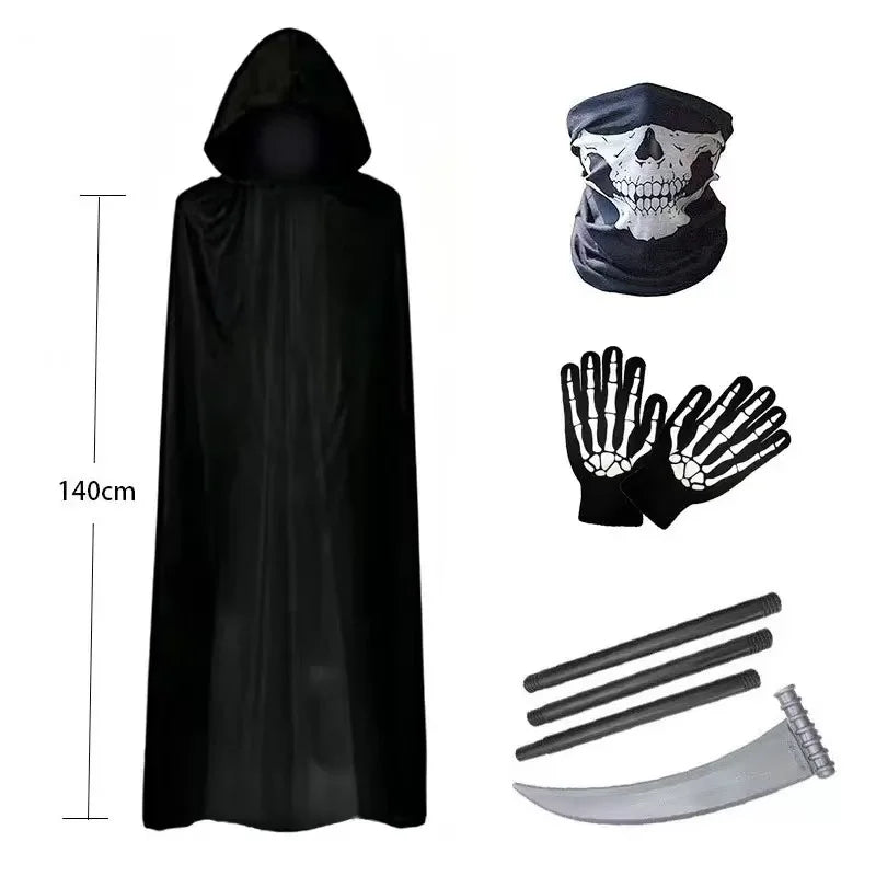 Grim Reaper Death Cloak Costume Set – photo 7