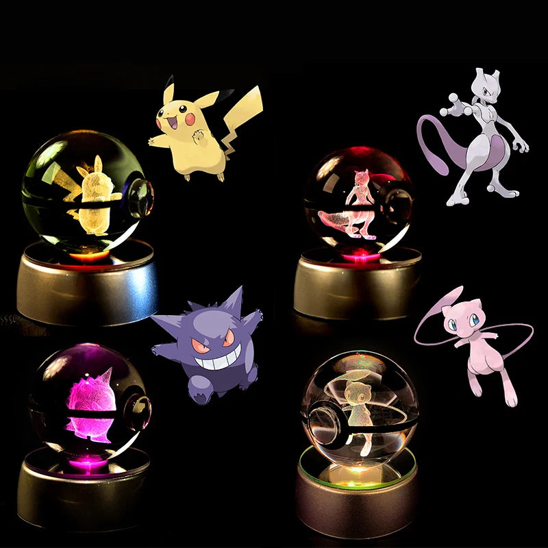 Pokémon 3D Crystal Ball Night Light – photo 3