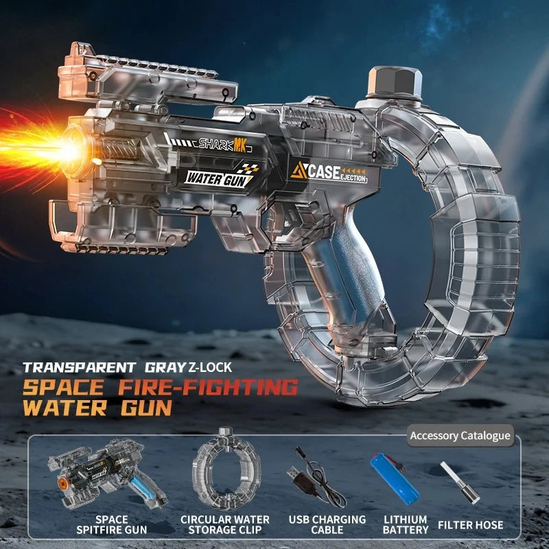 Electric Water Gun with Flashing Muzzle Light – photo 9