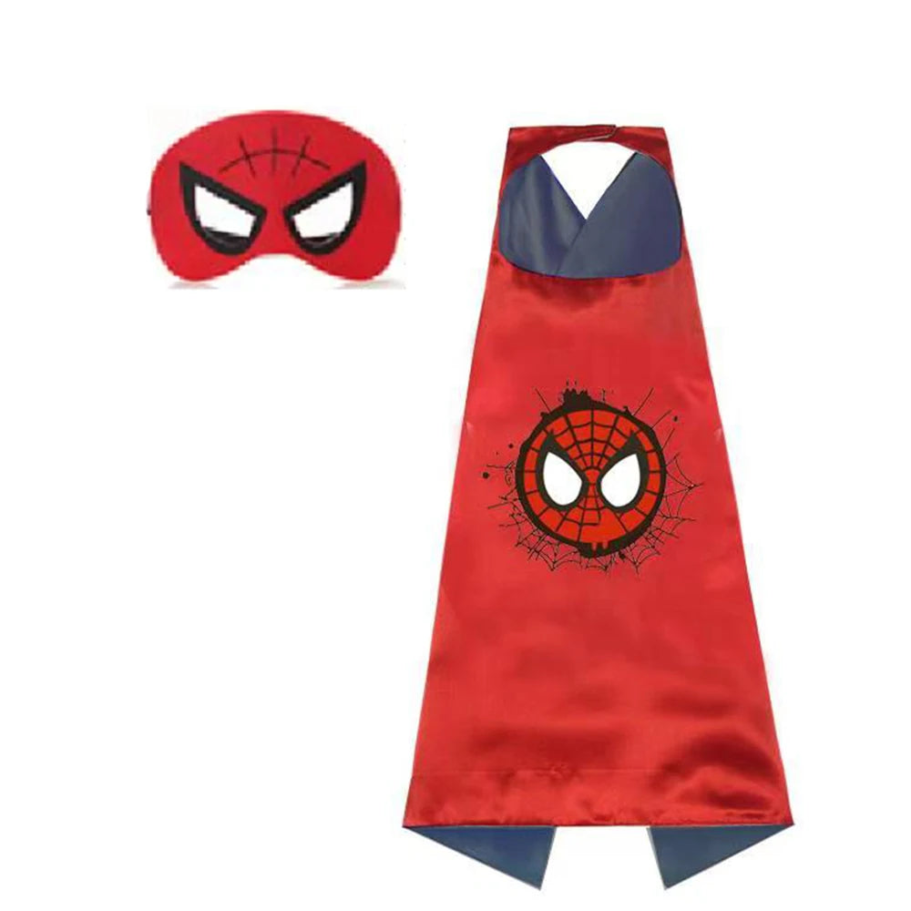 Kids Superhero Cape & Mask Set – kids costume photo 12