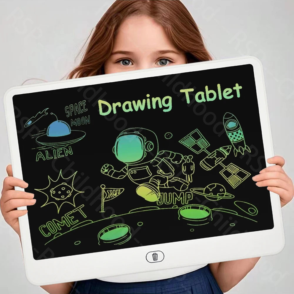 Magic Doodle LCD Drawing Tablet for Kids – Reusable Writing & Drawing Board with Stylus