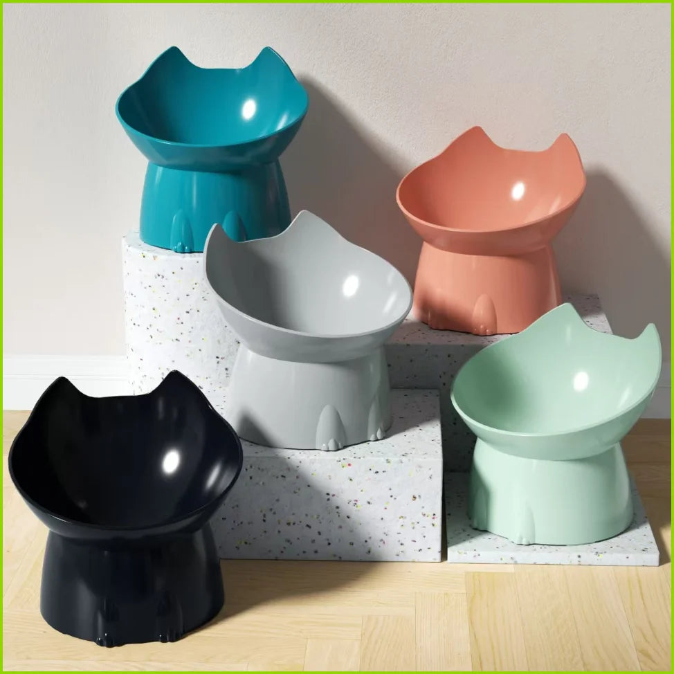 Raised Cat Bowl with Ears – pet bowl photo 5