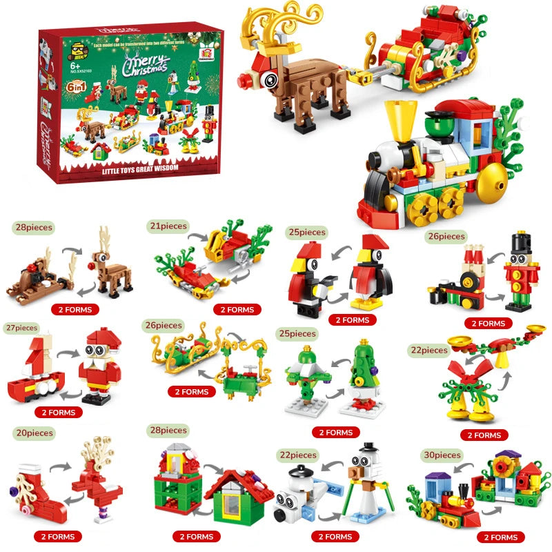 Christmas Micro Building Block Sets – building toys photo 16