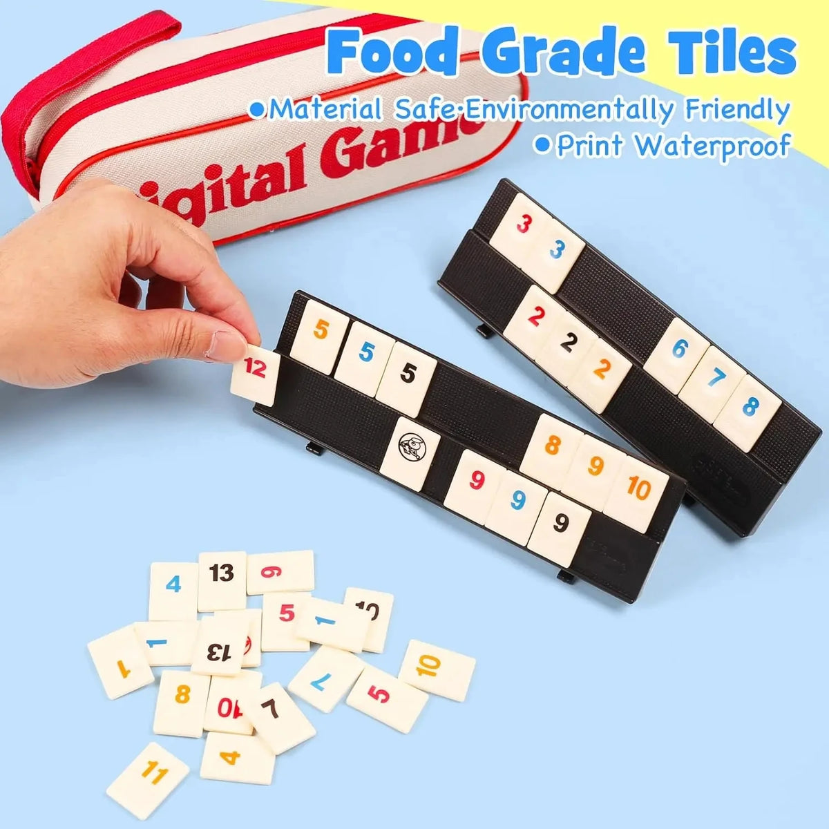 Rummy Tile Game Set – board game photo 4