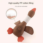 Plush Duck Squeaky Dog Toy – photo 3