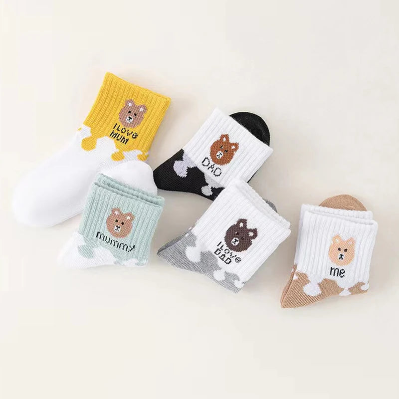 5 Pairs Baby Ankle Socks – baby socks photo 4