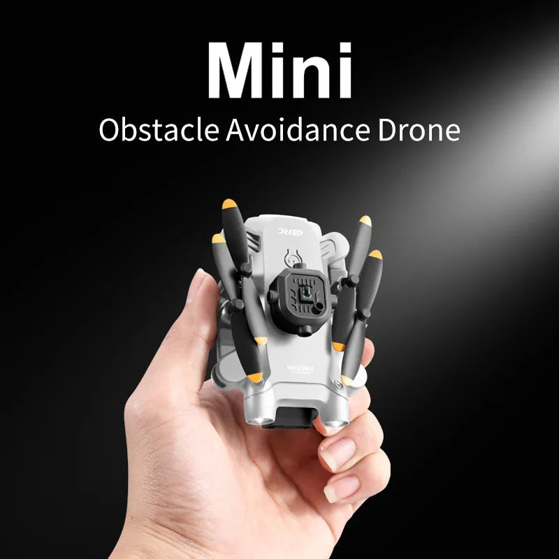 Mini Foldable WiFi FPV Drone with Dual Camera – Obstacle Avoidance & App Control, 1080P or 4K Versions