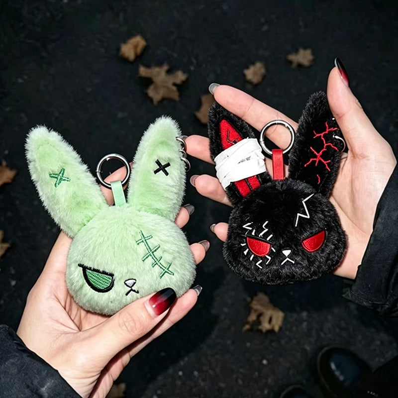 Gothic Bunny Plush Keychain – photo 12