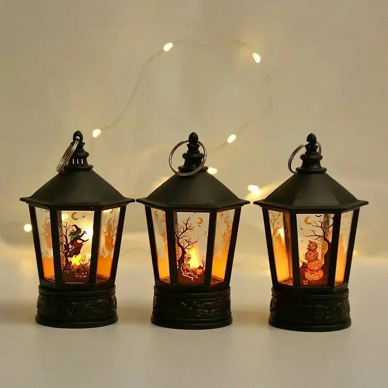 Halloween Hanging LED Lantern – halloween decor photo 2