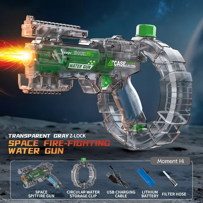 Electric Water Gun with Flashing Muzzle Light – photo 11