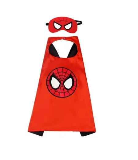 Kids Superhero Cape & Mask Set – kids costume photo 26
