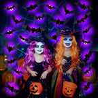 Halloween LED 3D Bat & Spider Wall Stickers – halloween decor photo 5