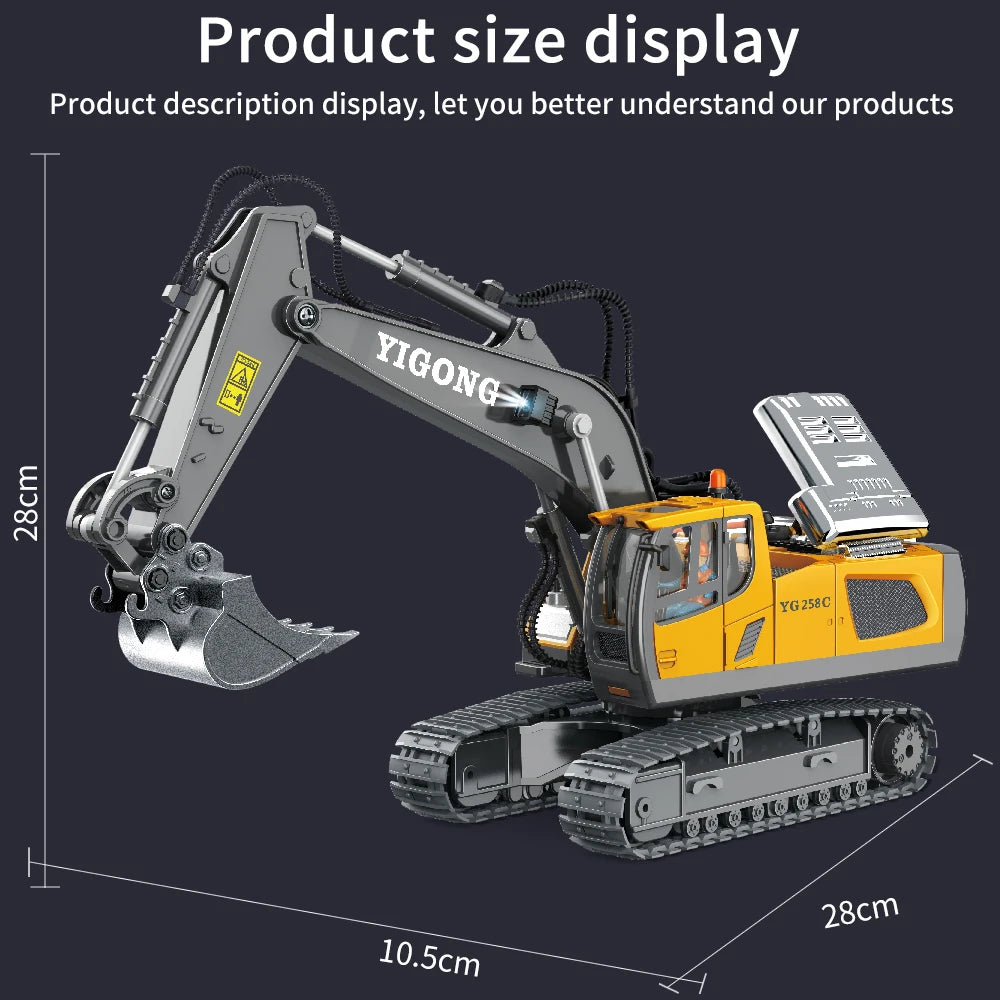 RC Excavator, Bulldozer & Dump Truck – rc car photo 2