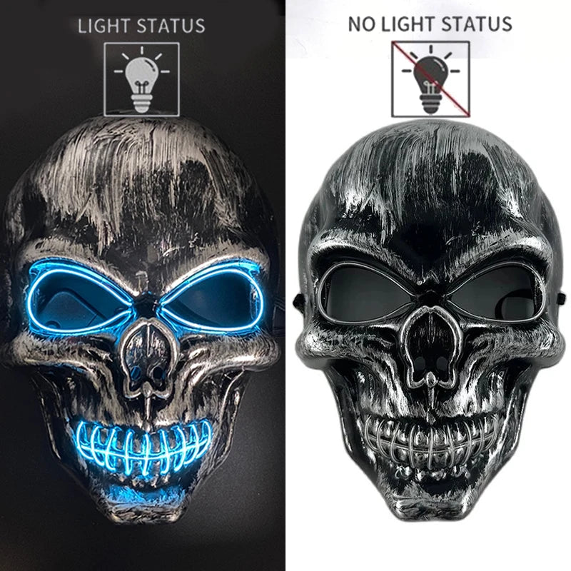 LED Light-Up Pirate Hat & Party Mask – costume accessories photo 25