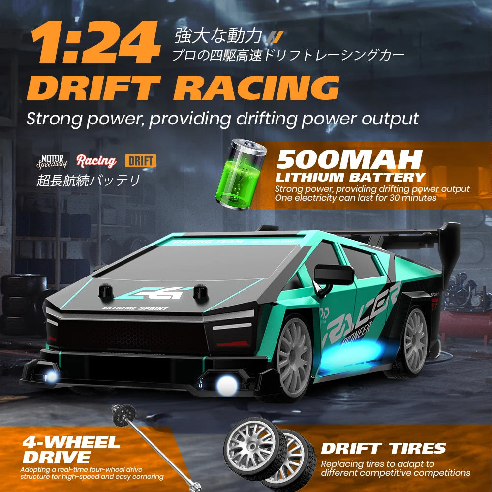 1:24 High-Speed RC Drift Car – rc car photo 5