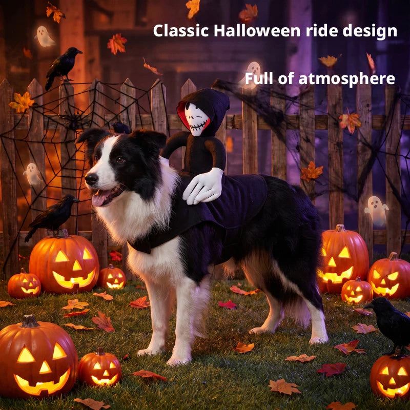 Riding Ghost Pet Costume – photo 2