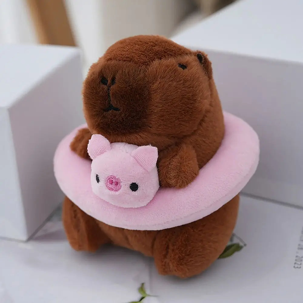 Cute Capybara Plush Keychain – plush toy photo 46