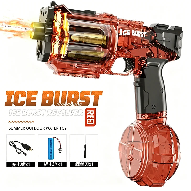 Electric Water Gun with Recoil & Lights – photo 6